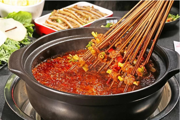 Chengdu street skewers chuanr