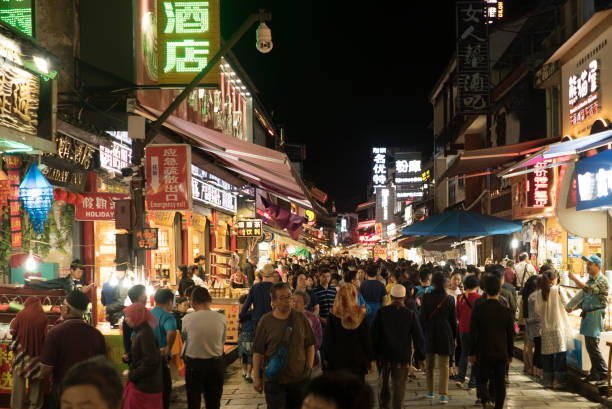 Zhengyang Pedestrian Street Night Market Guilin