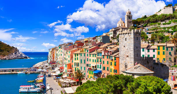 Portovenere Italy village church cliff