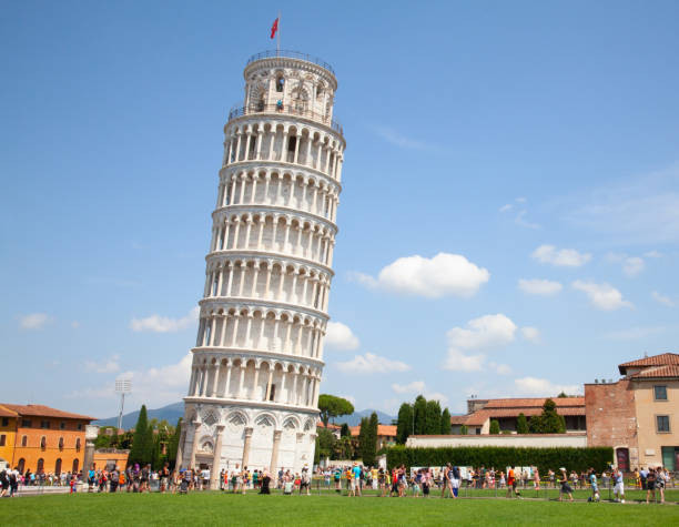 Pisa Leaning Tower Italy famous