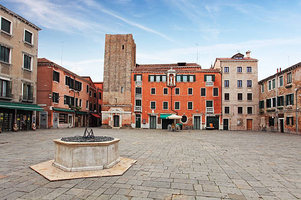 Campo Santa Margherita Venice students square