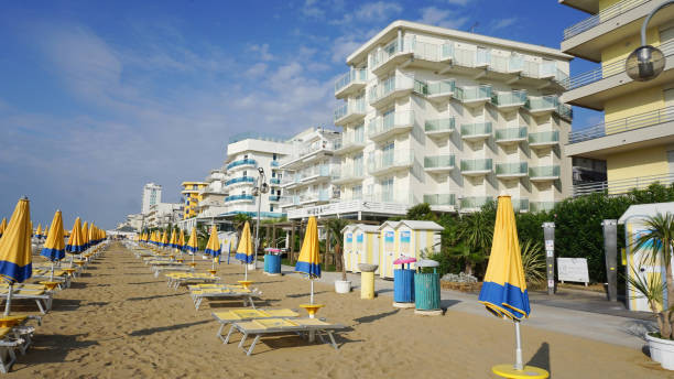 Lido di Venezia beach seafront Venice